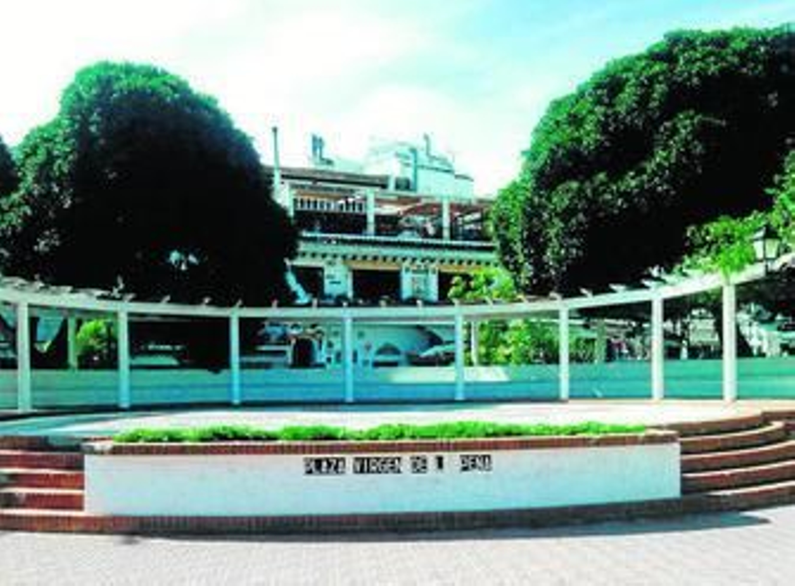 La Plaza Virgen de la Peña.