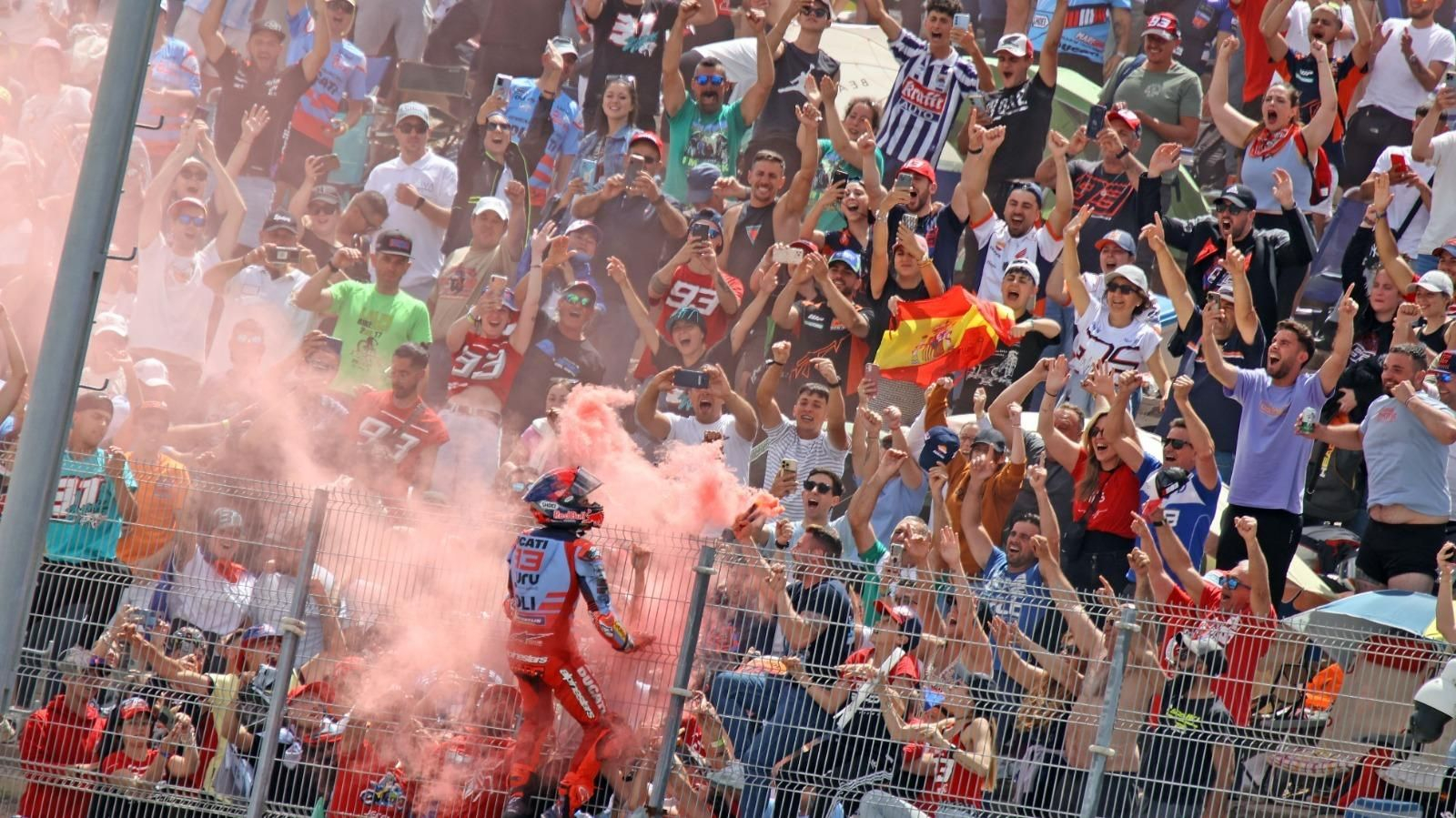Marc Márquez: “El público de Jerez ha estado de diez”