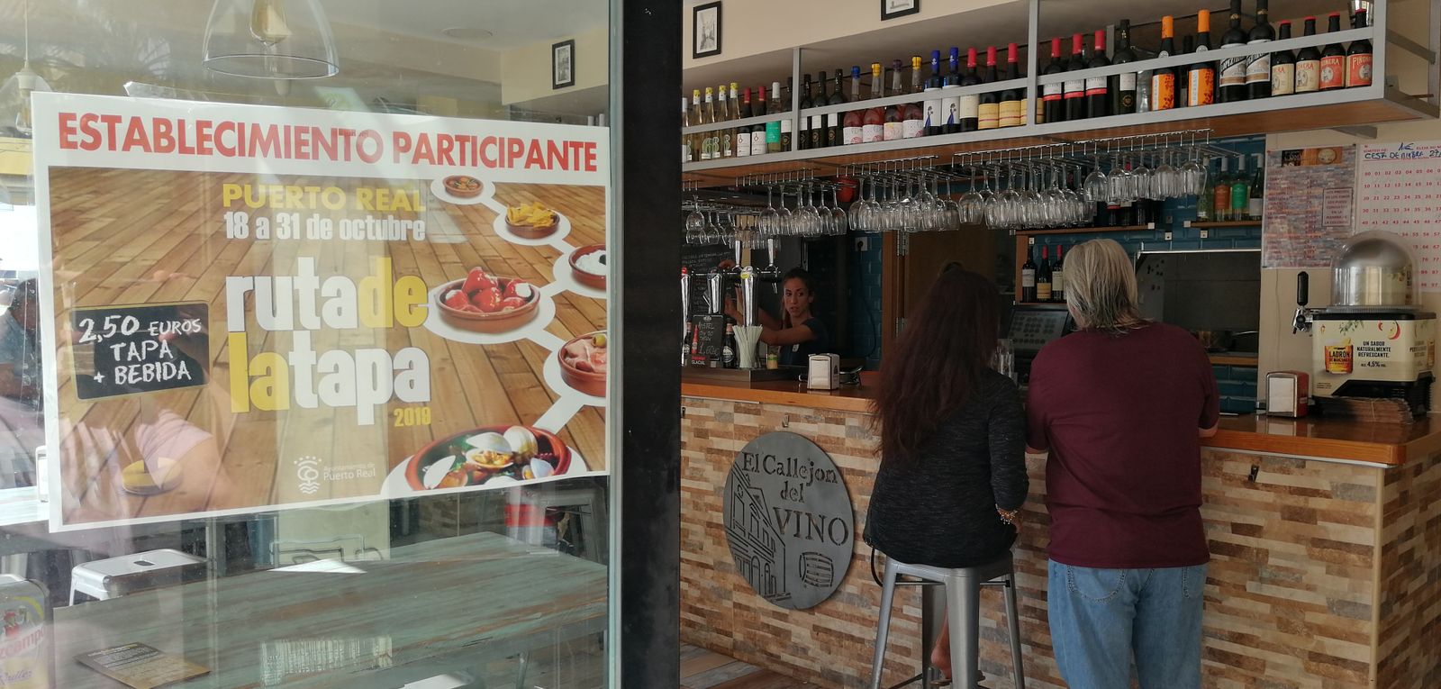 El Callejón del Vino es uno de los establecimientos participantes en la Ruta de la Tapa