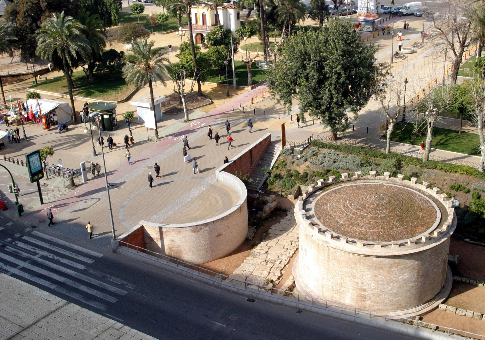 Uno de los dos mausoleos romanos de Puerta de Gallegos.
