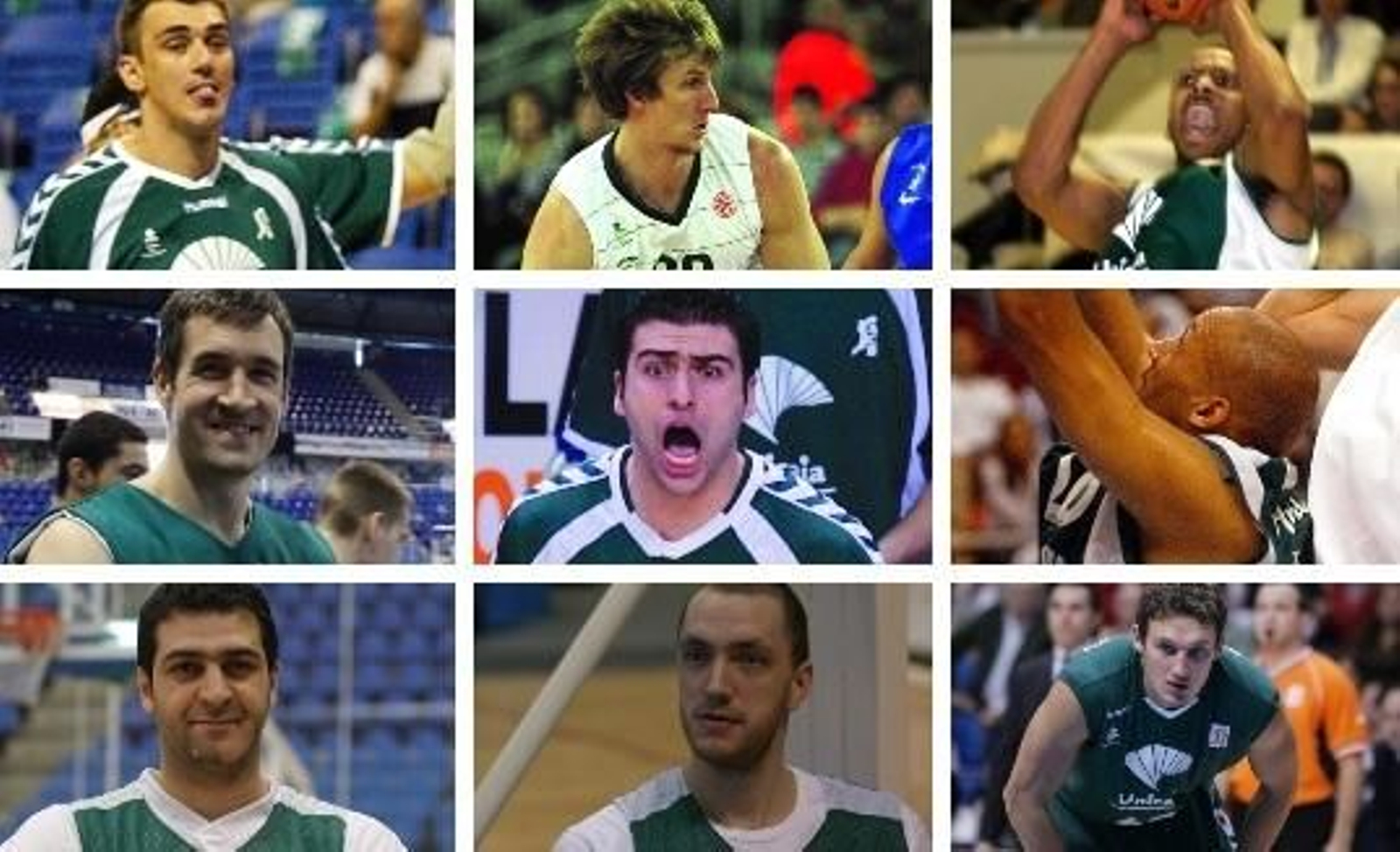 Los nueve jugadores que estuvieron en el Unicaja y el PAOK. Los nueve jugadores que estuvieron en el Unicaja y el PAOK.