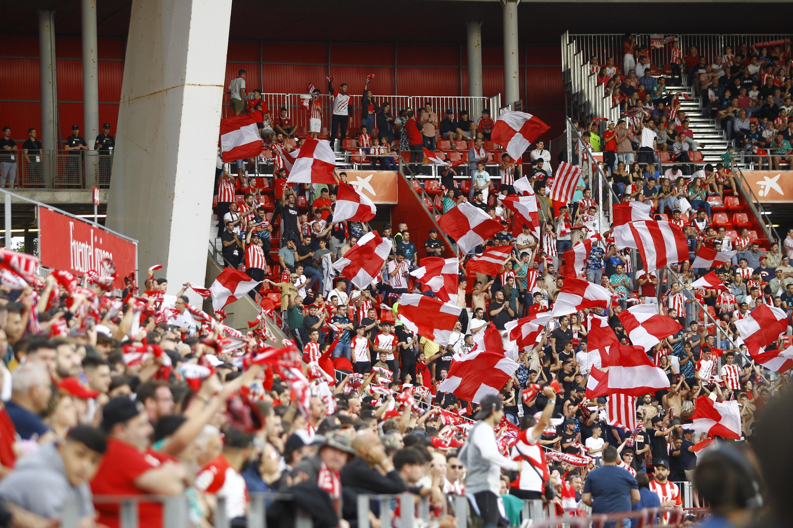 Imágenes del partido U.D. Almería-R.C.D. Mallorca