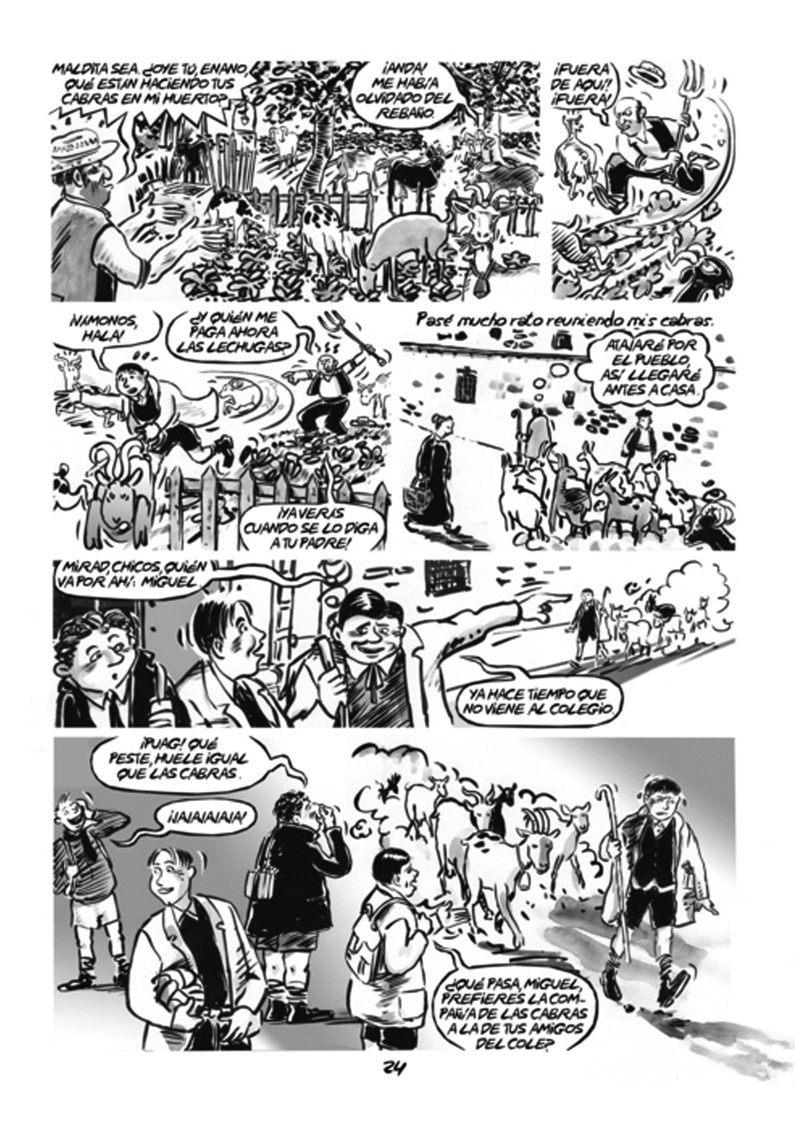 Página de 'La voz que no cesa'.