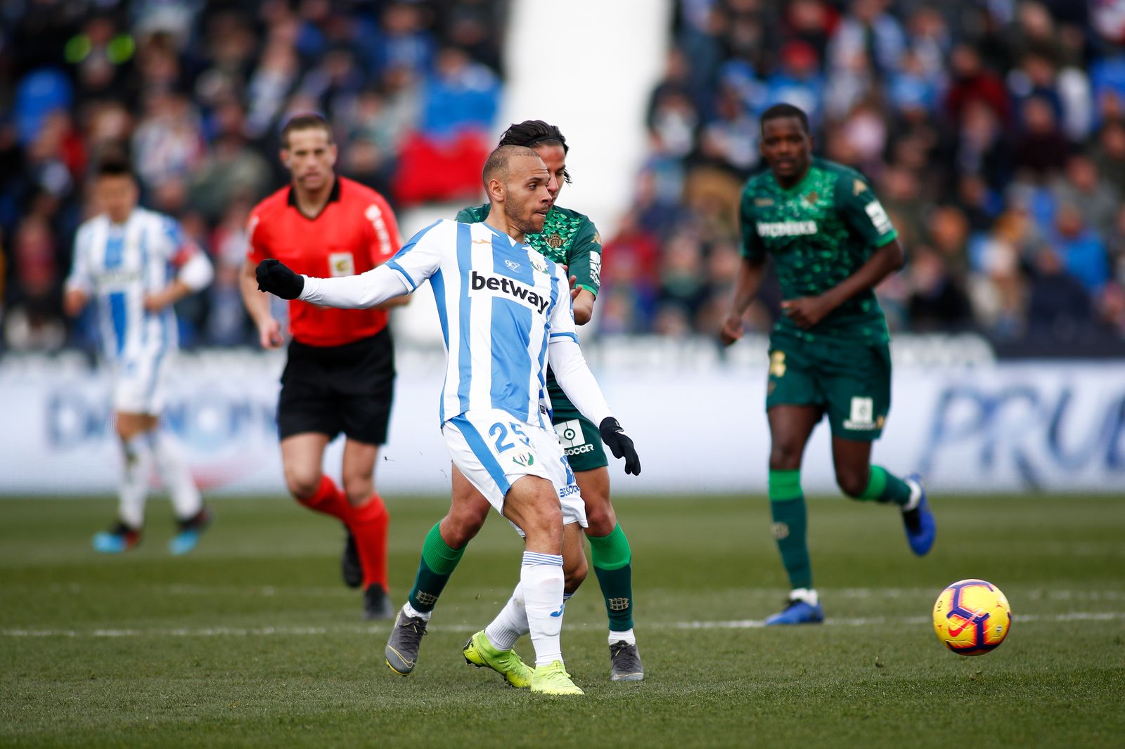 El Leganés-Betis en imágenes