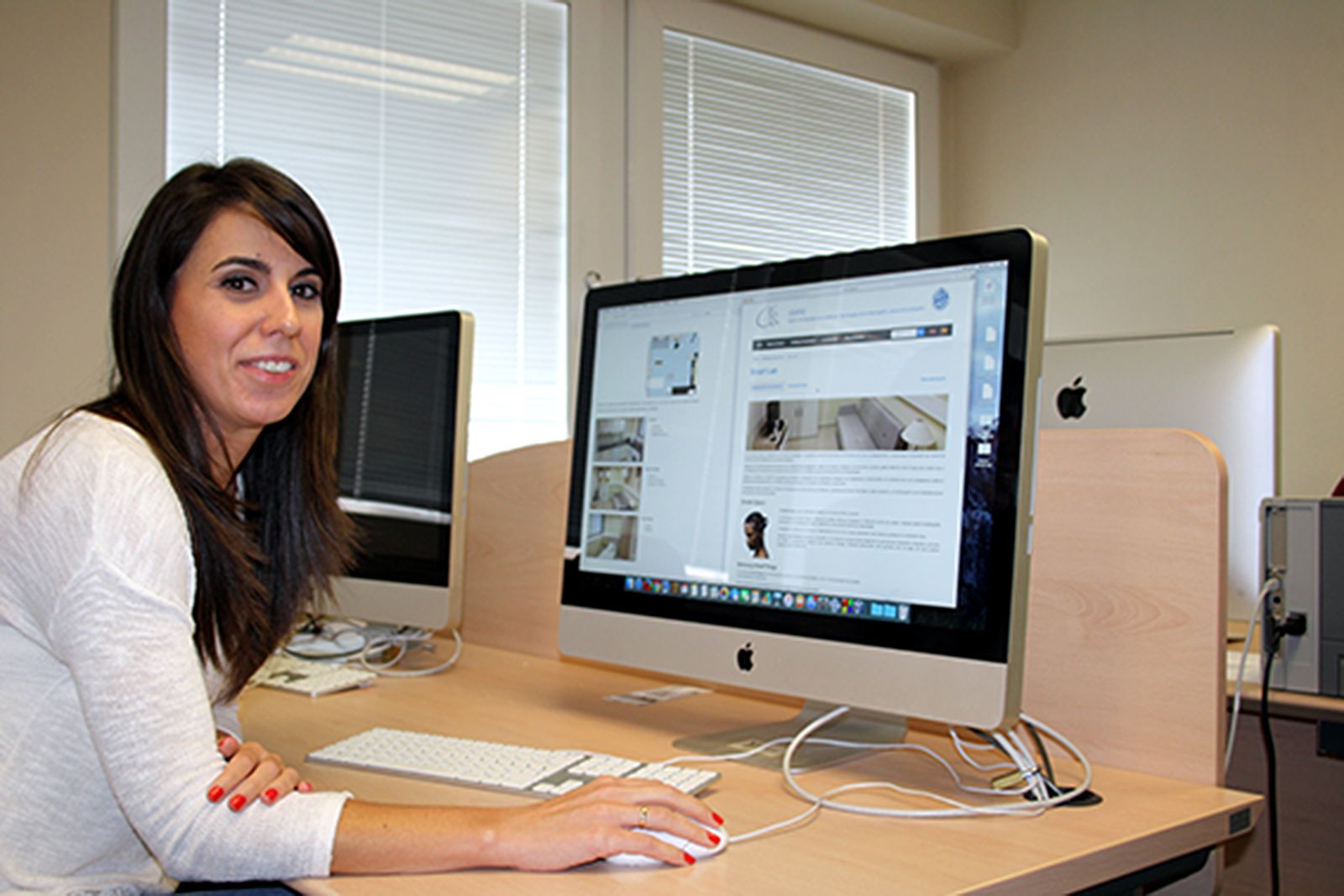 Macarena Espinilla, investigadora de la Universidad de Jaén.