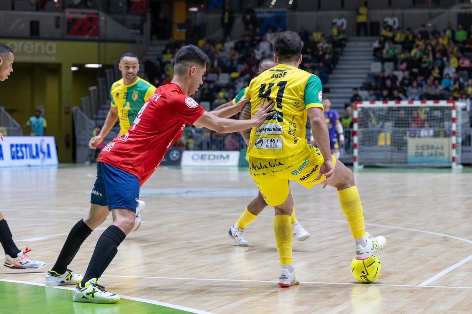 Las mejores fotos del triunfo del Jaén Paraíso Interior FS sobre Osasuna Magna Xota