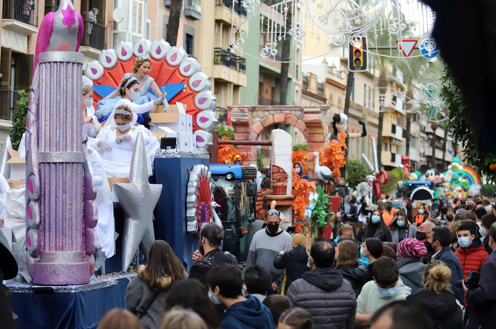 Cabalgata de Reyes Magos de 2021.