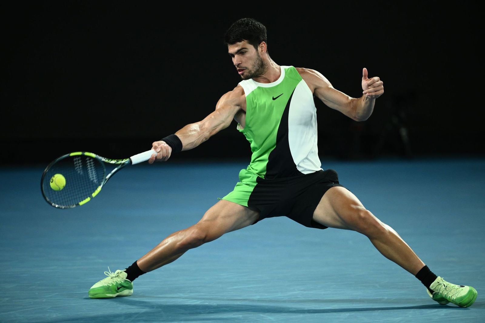 Las fotos de Alcaraz y del resto de cuartos de final de Australia