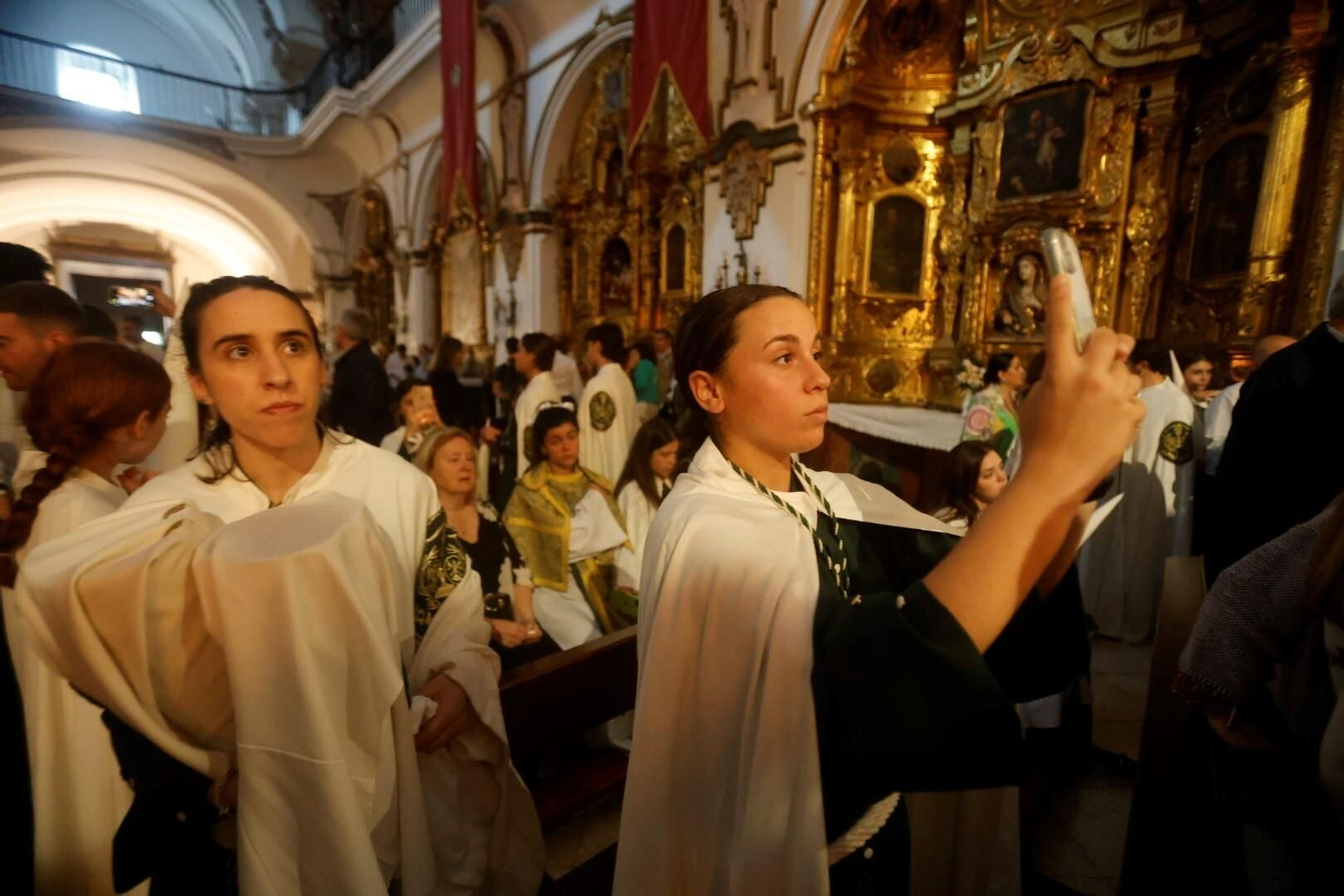 Intimidad en San Francisco con el Huerto en este Domingo de Ramos en Córdoba, en imágenes