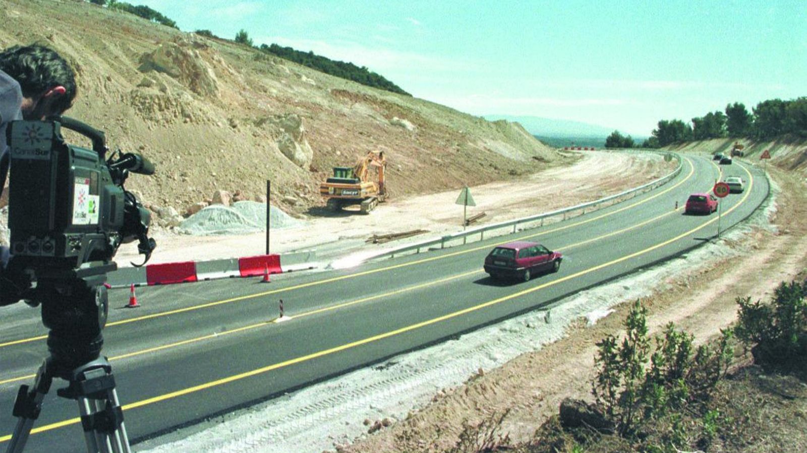 Arreglo tras el desprendimiento de Darro en 2001