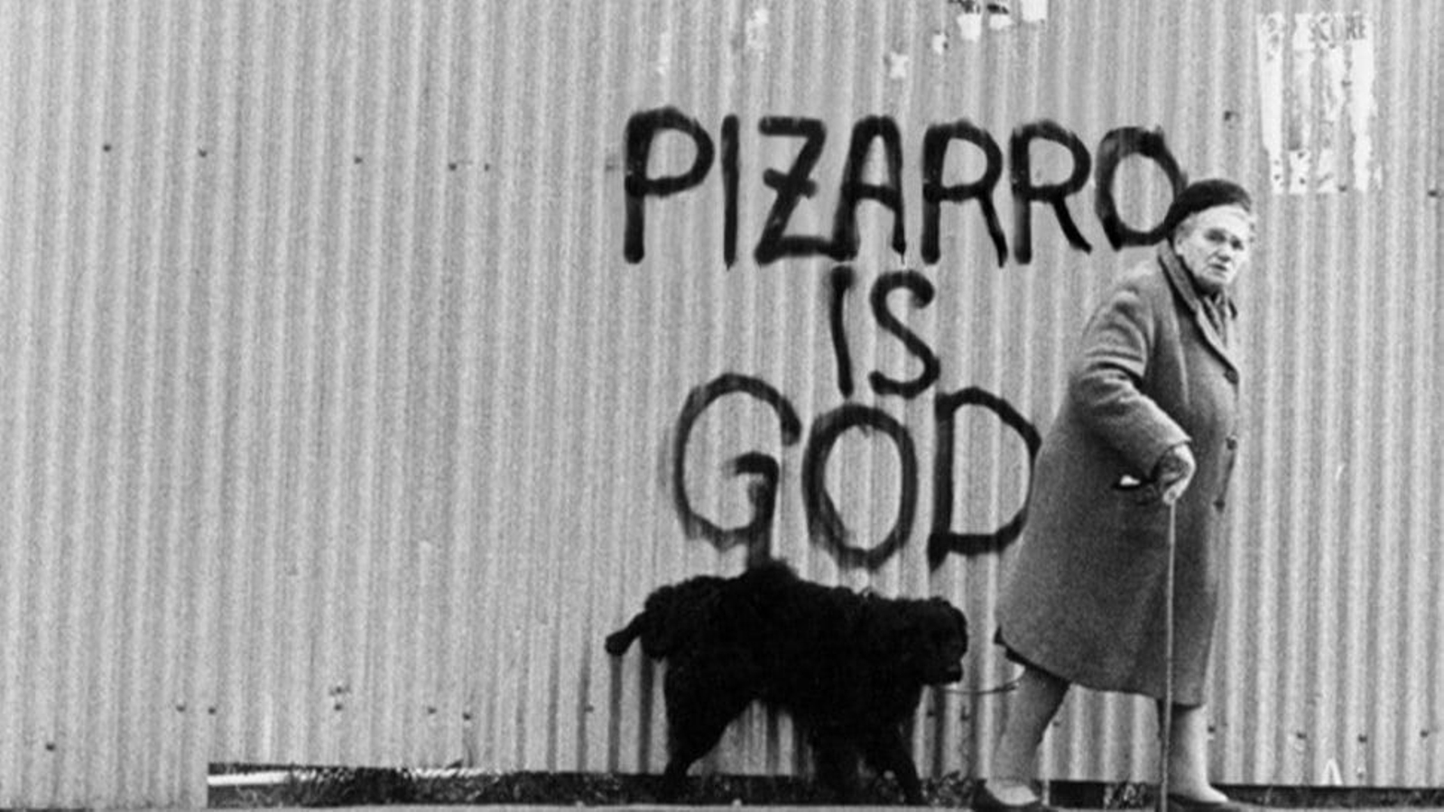 Imagen promocional del documentel 'Pizarro is God', de Miguel Caldito