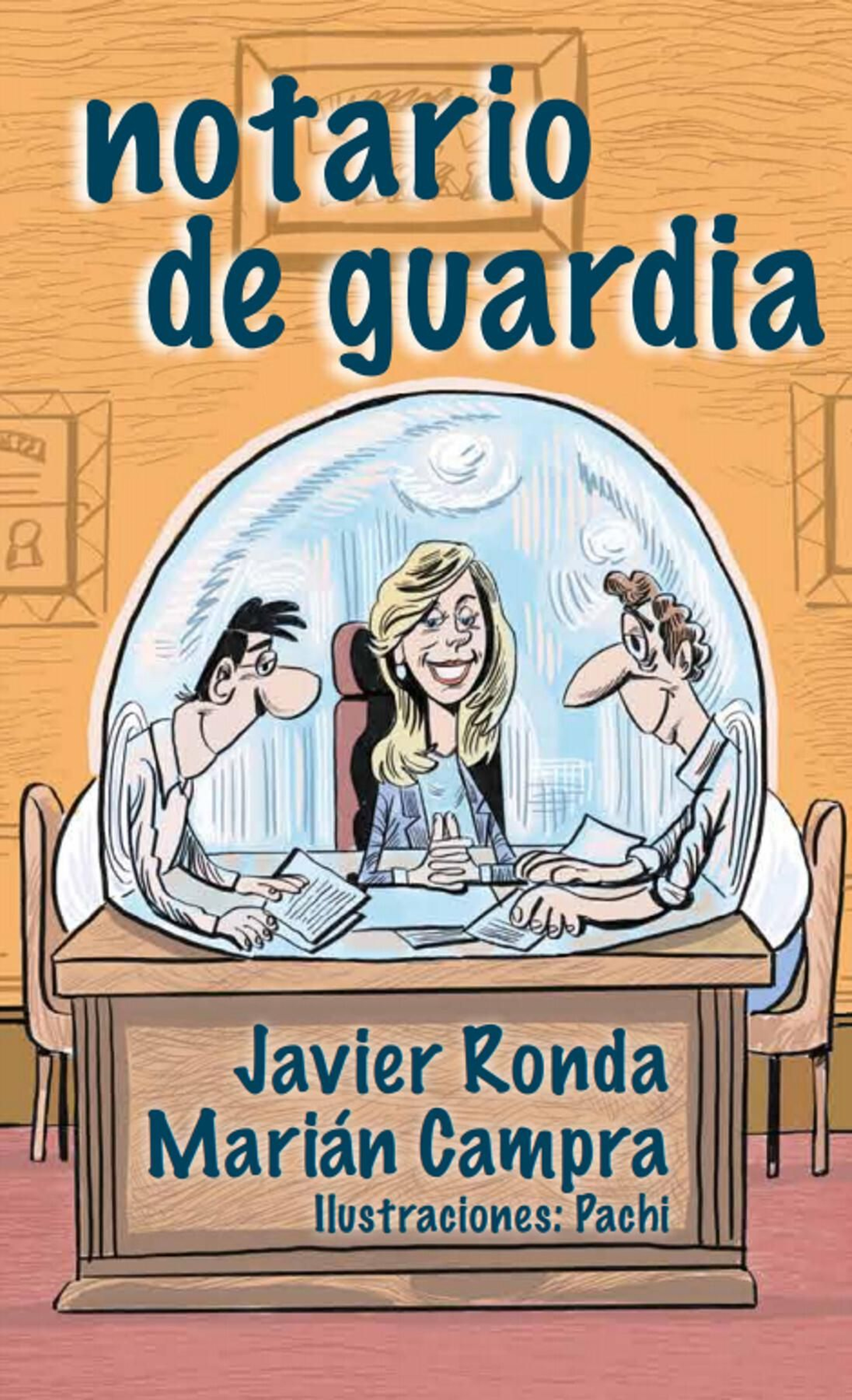 Portada del libro 'Notario de Guardia', de Marián Campra y Javier Ronda.