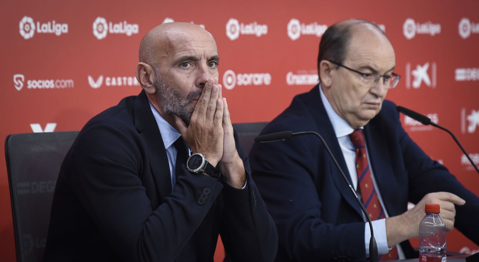 Las imágenes de la presentación de Sampaoli como nuevo entrenador del Sevilla