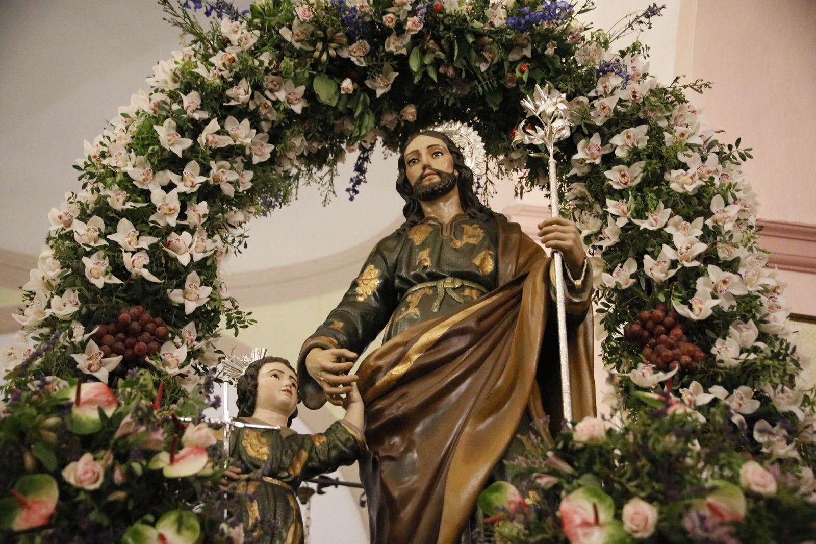 Las mejores imágenes de la procesión de San José en Abrucena