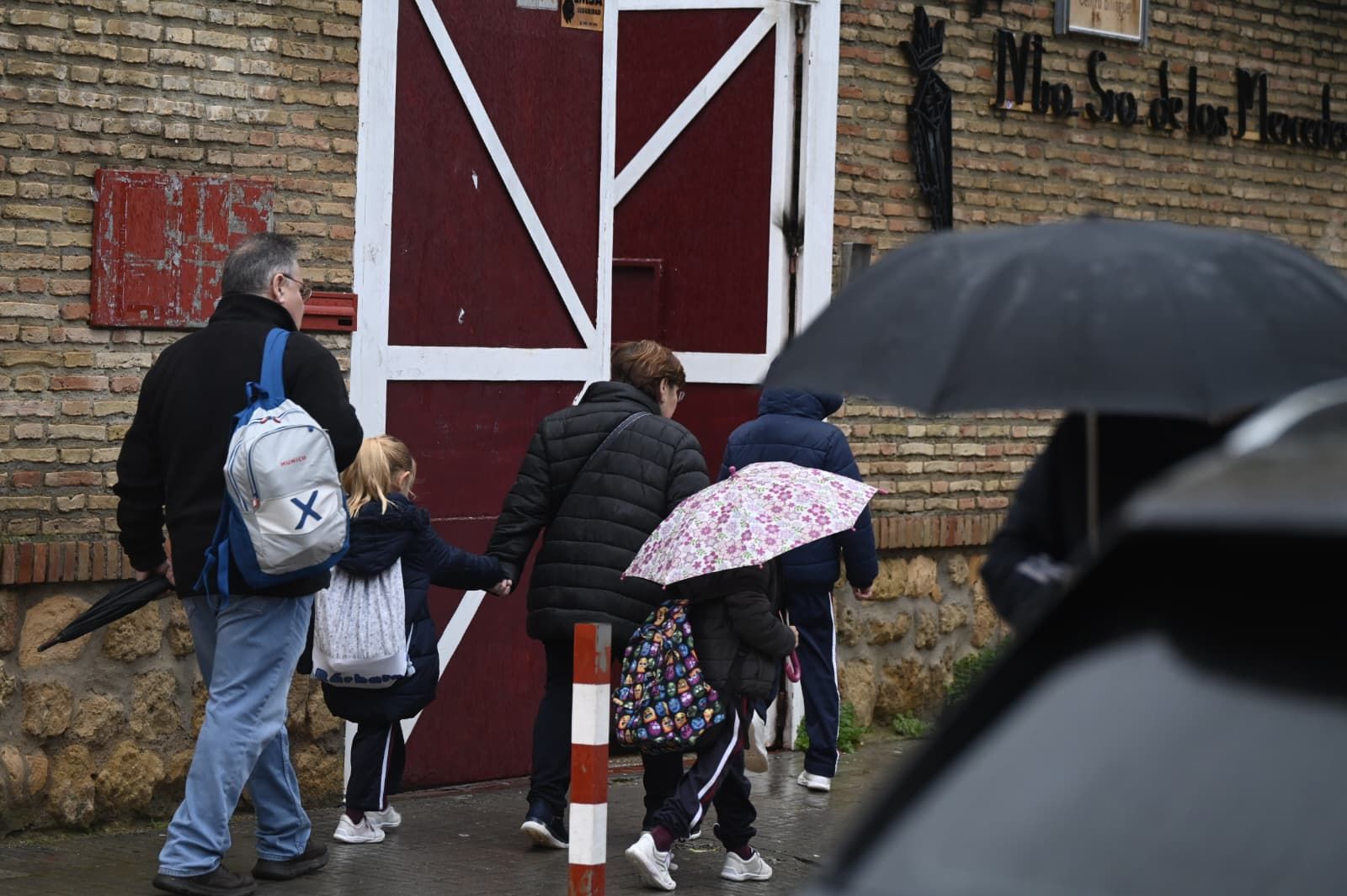La vuelta al colegio en Córdoba tras la borrasca Leonardo