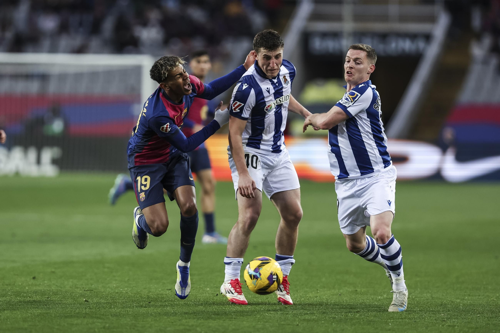 Las imágenes del Barcelona - Real Sociedad