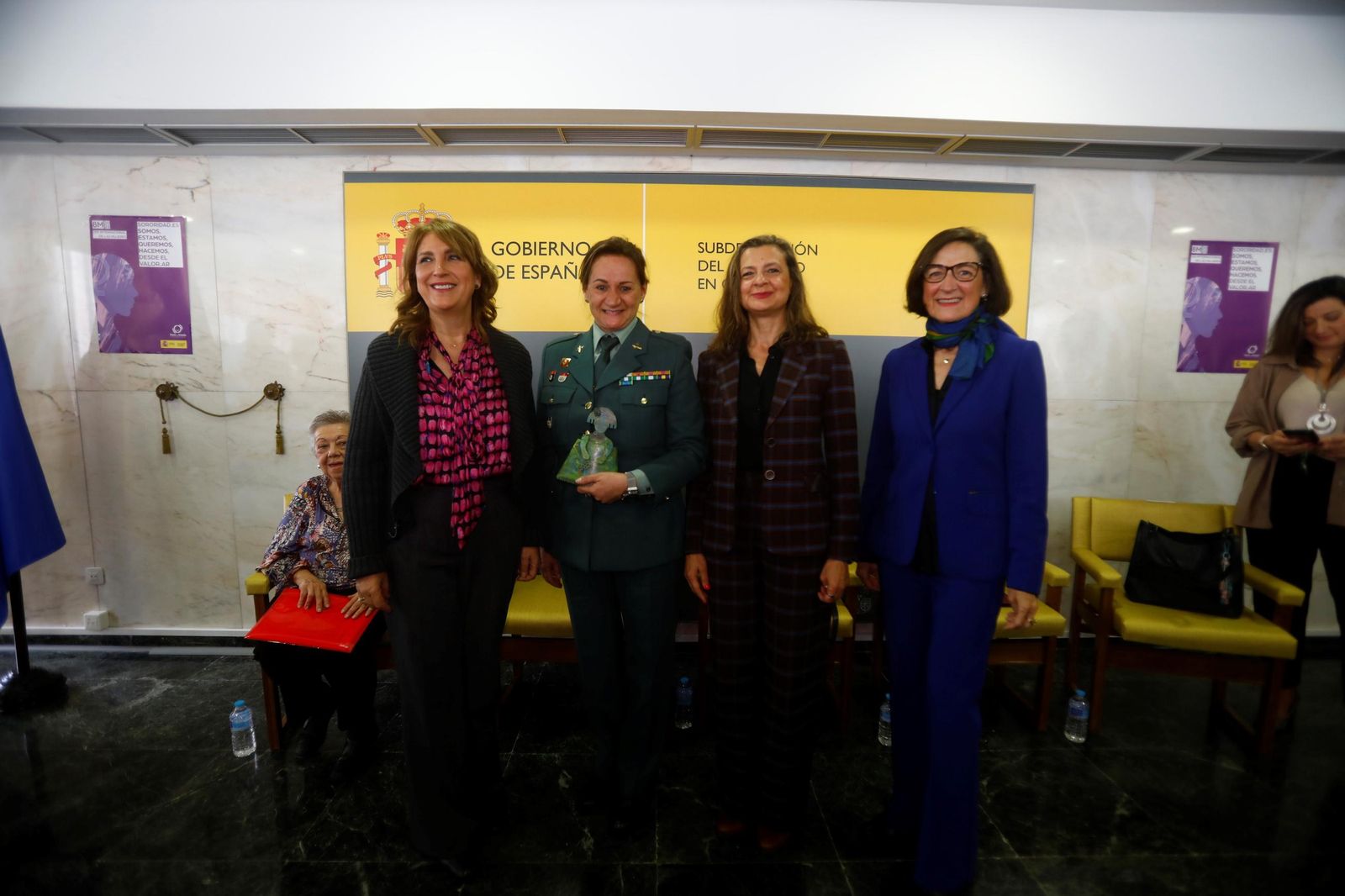 El acto 'Sororidad.es' por el 8M en la Subdelegación del Gobierno, en imágenes