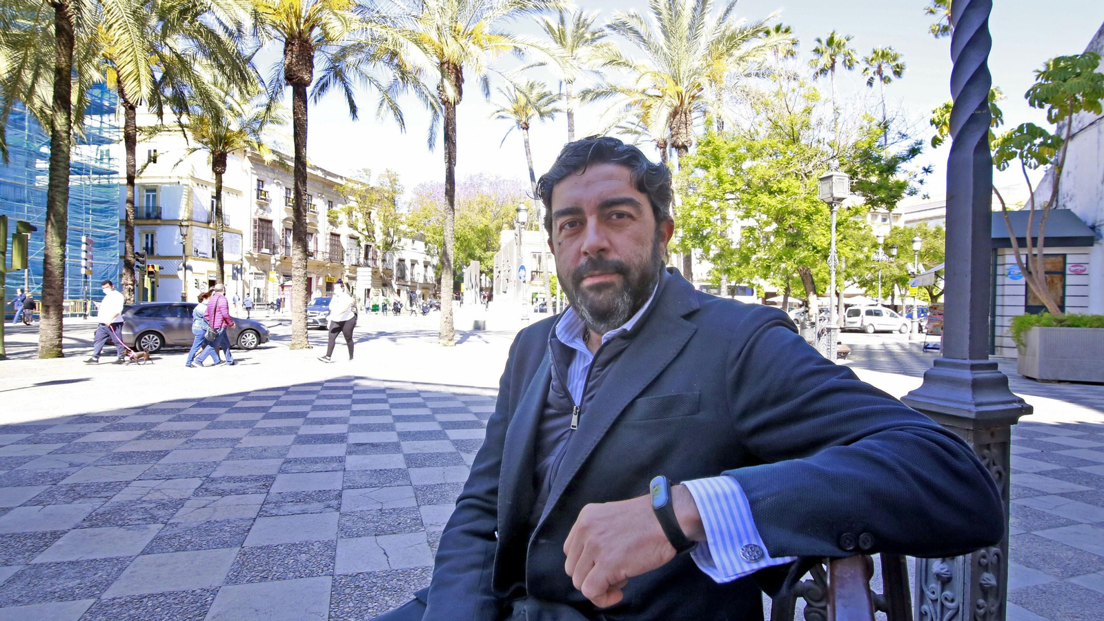 José Manuel García Cordero es cofrade del Cristo de la Expiración.