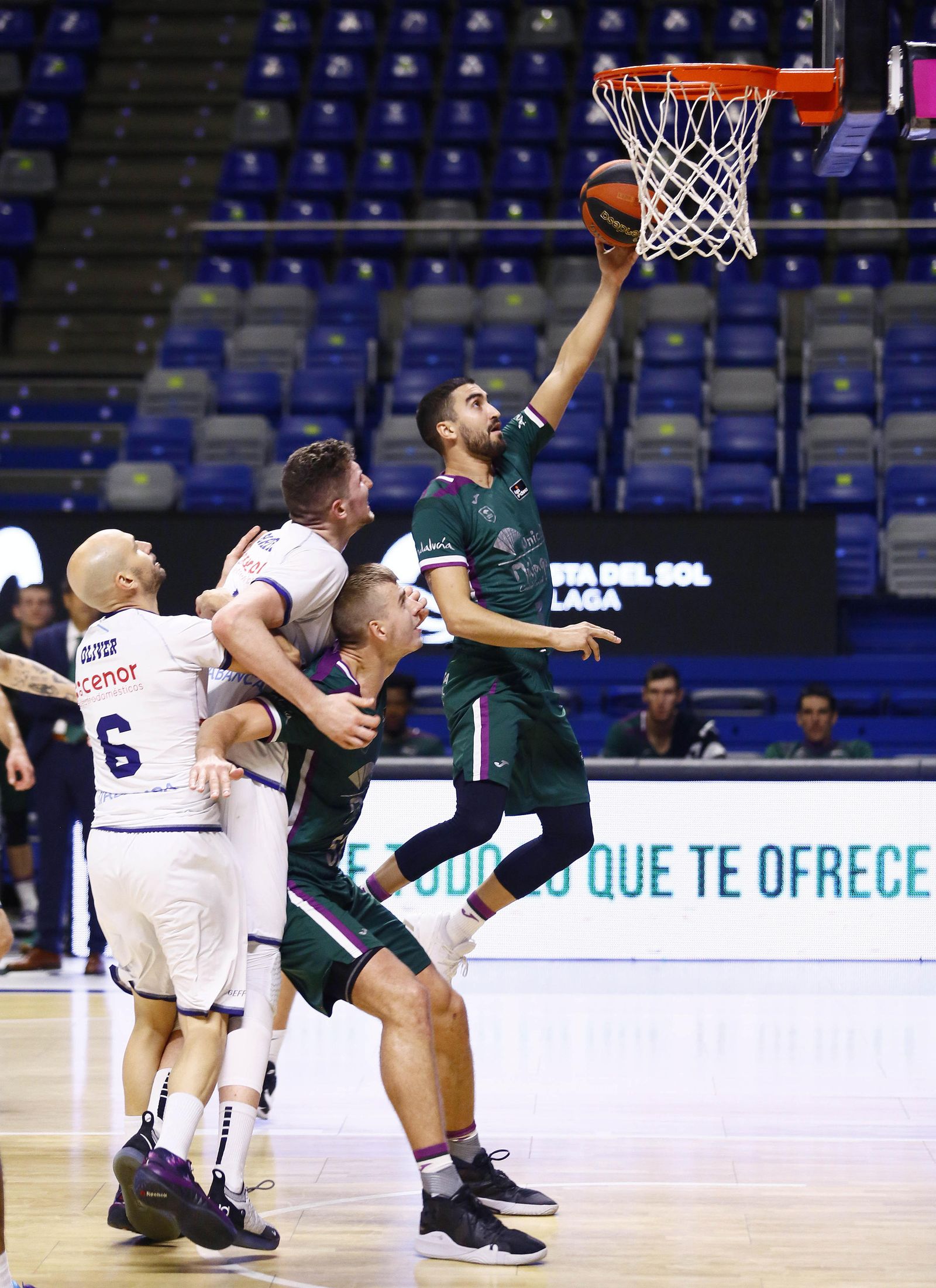 El Unicaja-Obradoiro, en fotos