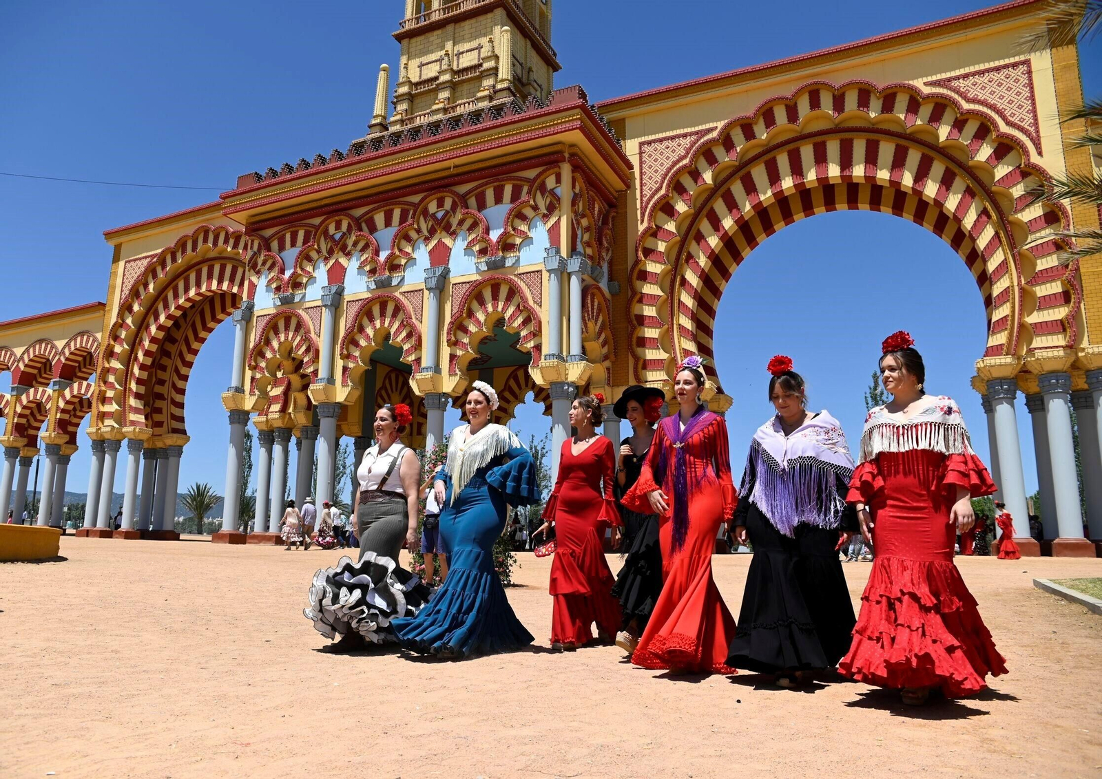 Las mejores fotografías del viernes en la Feria de Córdoba