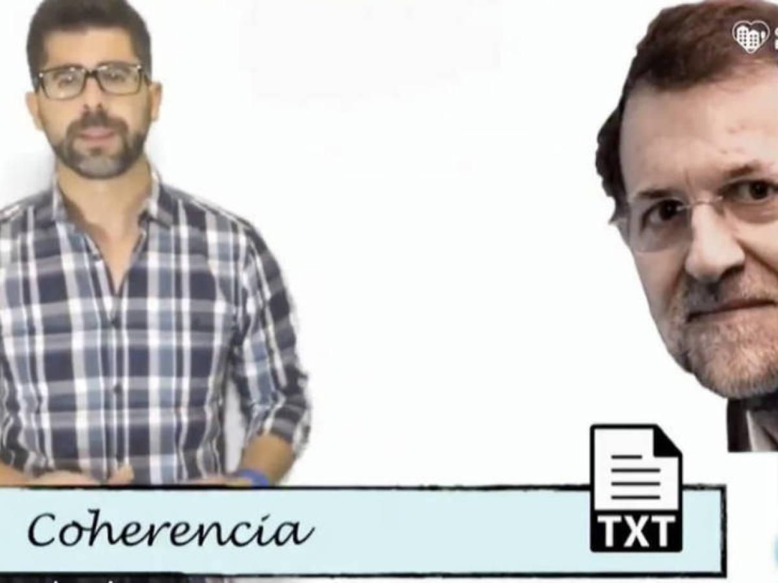 El profesor y su lección con los ejemplos de Rajoy