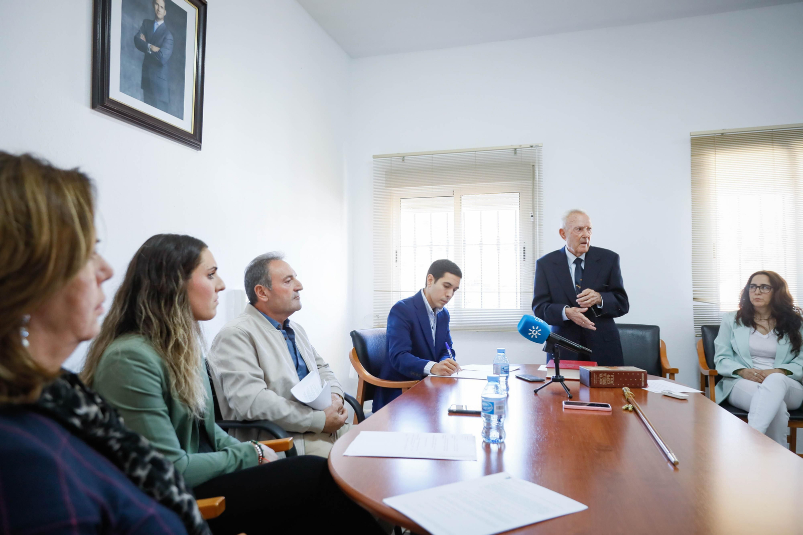 Imágenes de la moción de censura en Chercos