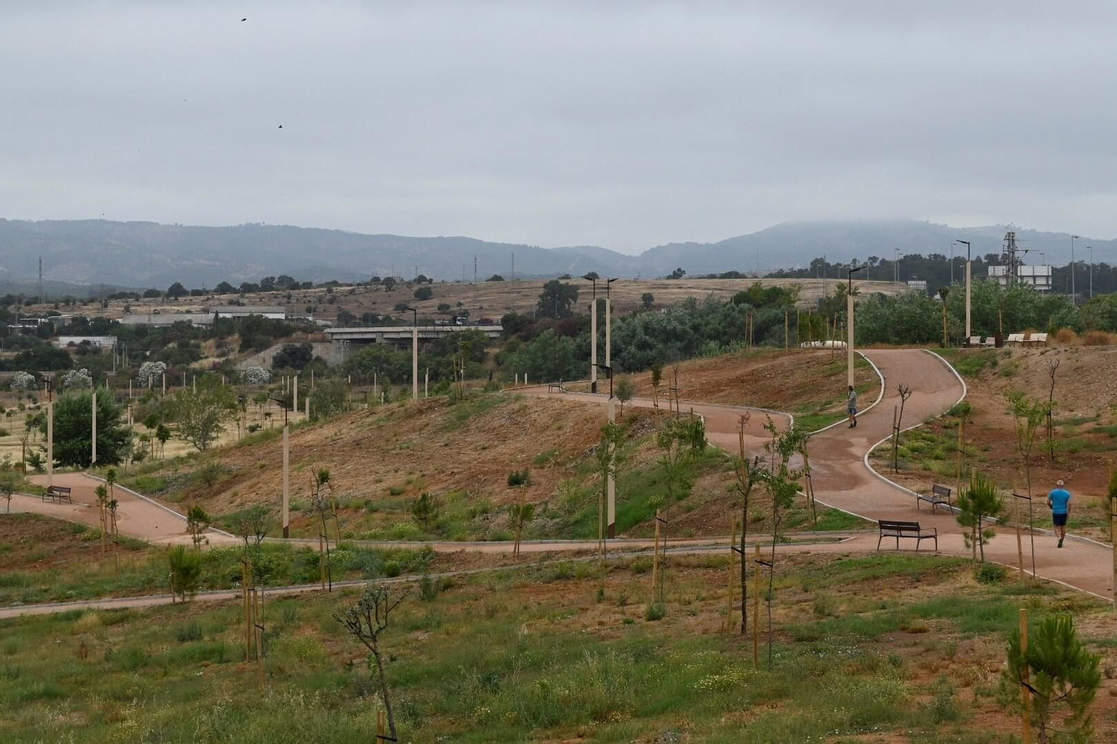 La finalización de las obras del Parque de Levante de Córdoba, en imágenes