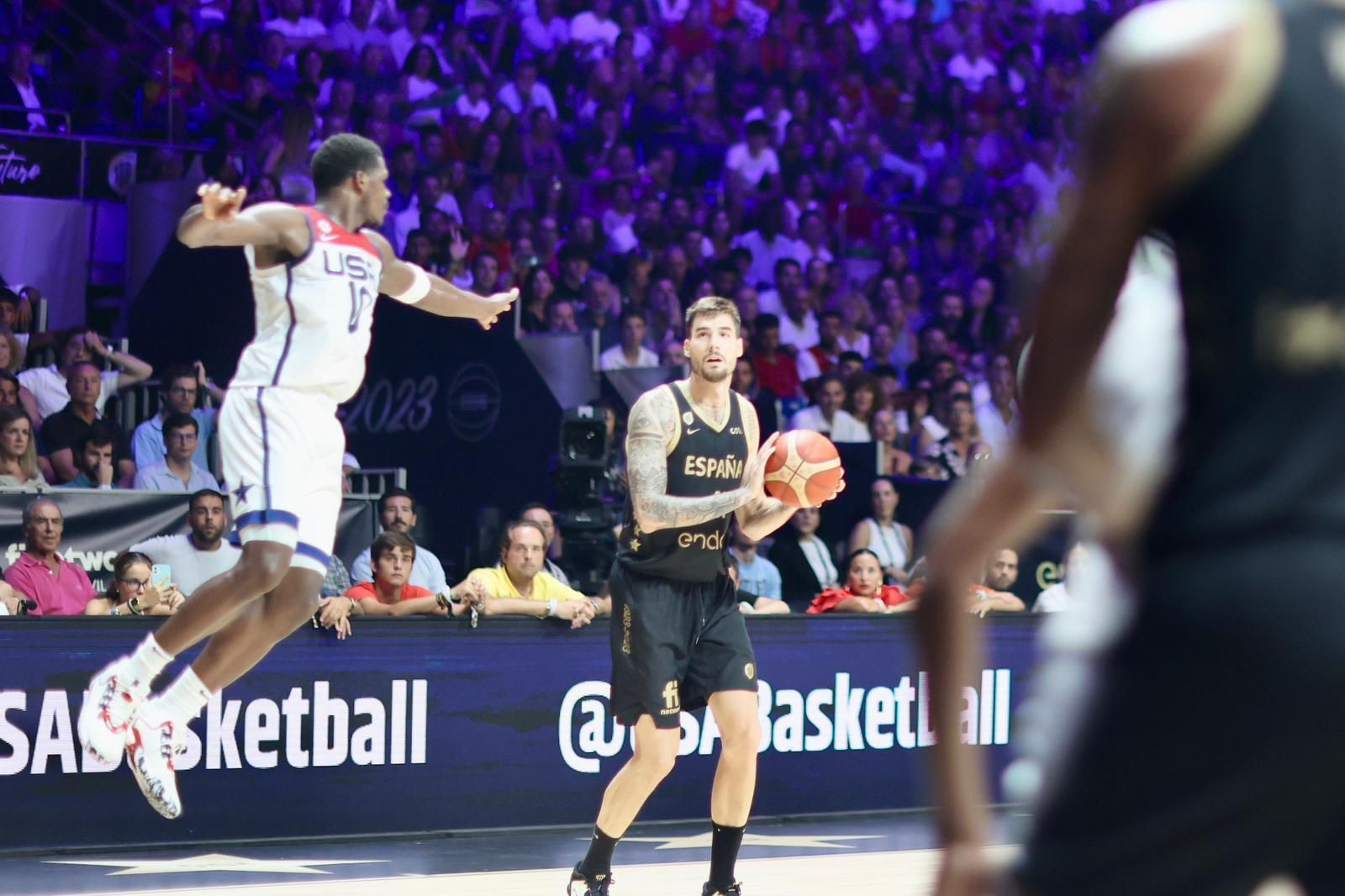 Las imágenes del España-Estados Unidos en el Martín Carpena