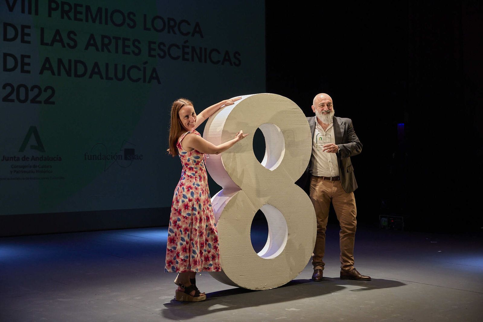 La entrega de los Premios Lorca de las Artes Escénicas en Granada, en imágenes
