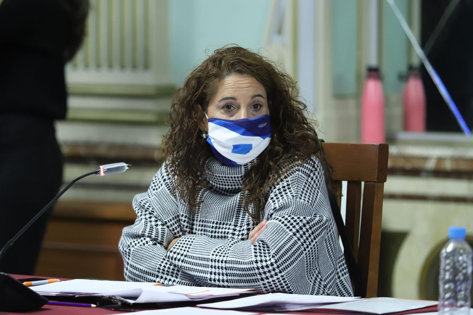 Imágenes del pleno celebrado en el Ayuntamiento de Huelva