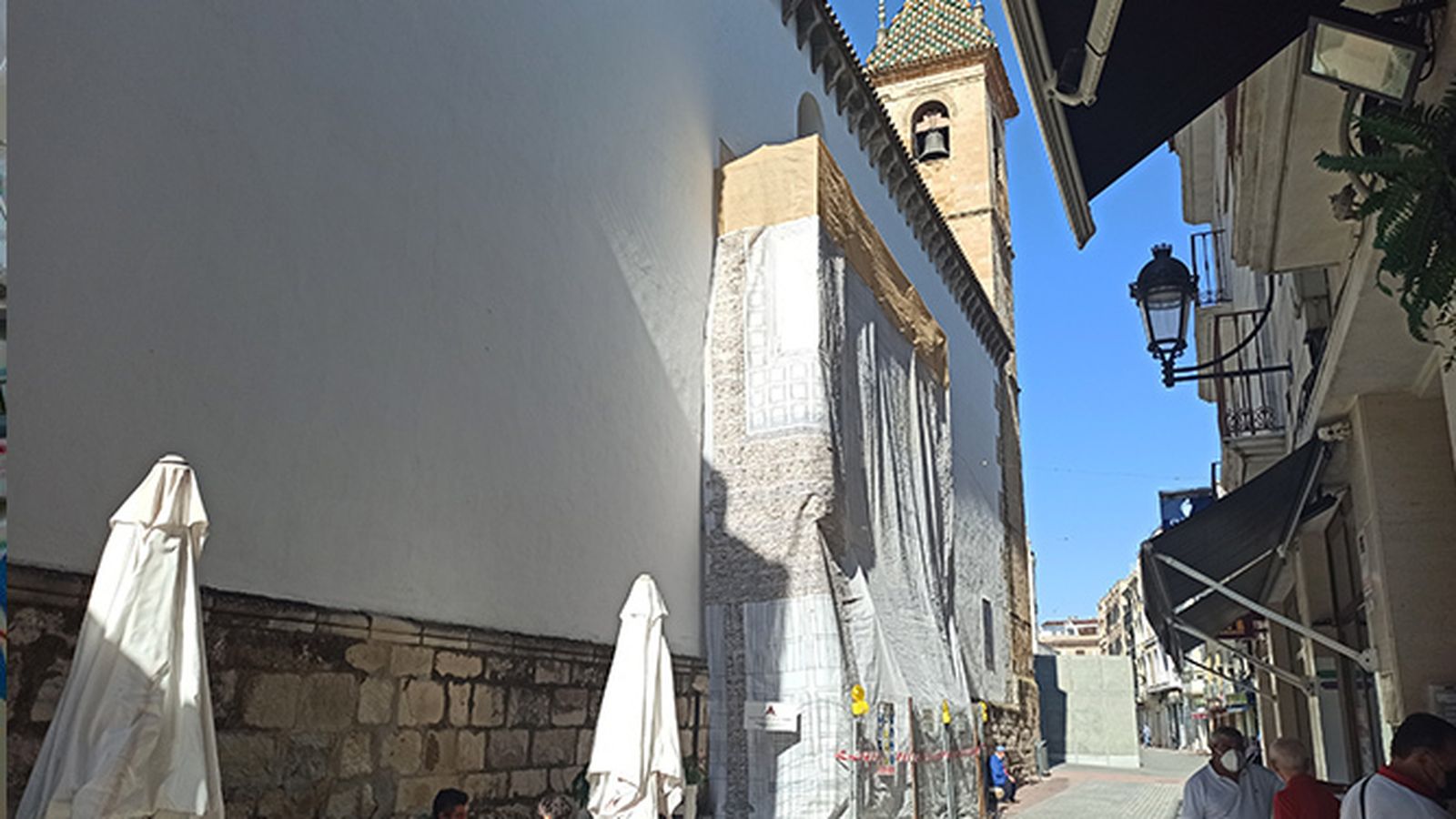 Puerta de San Mateo en la calle La Villa.