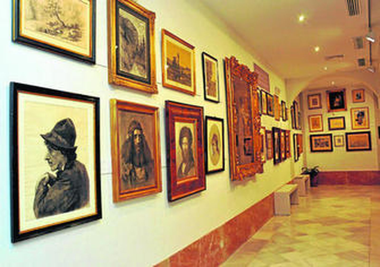 Una parte de la exposición.