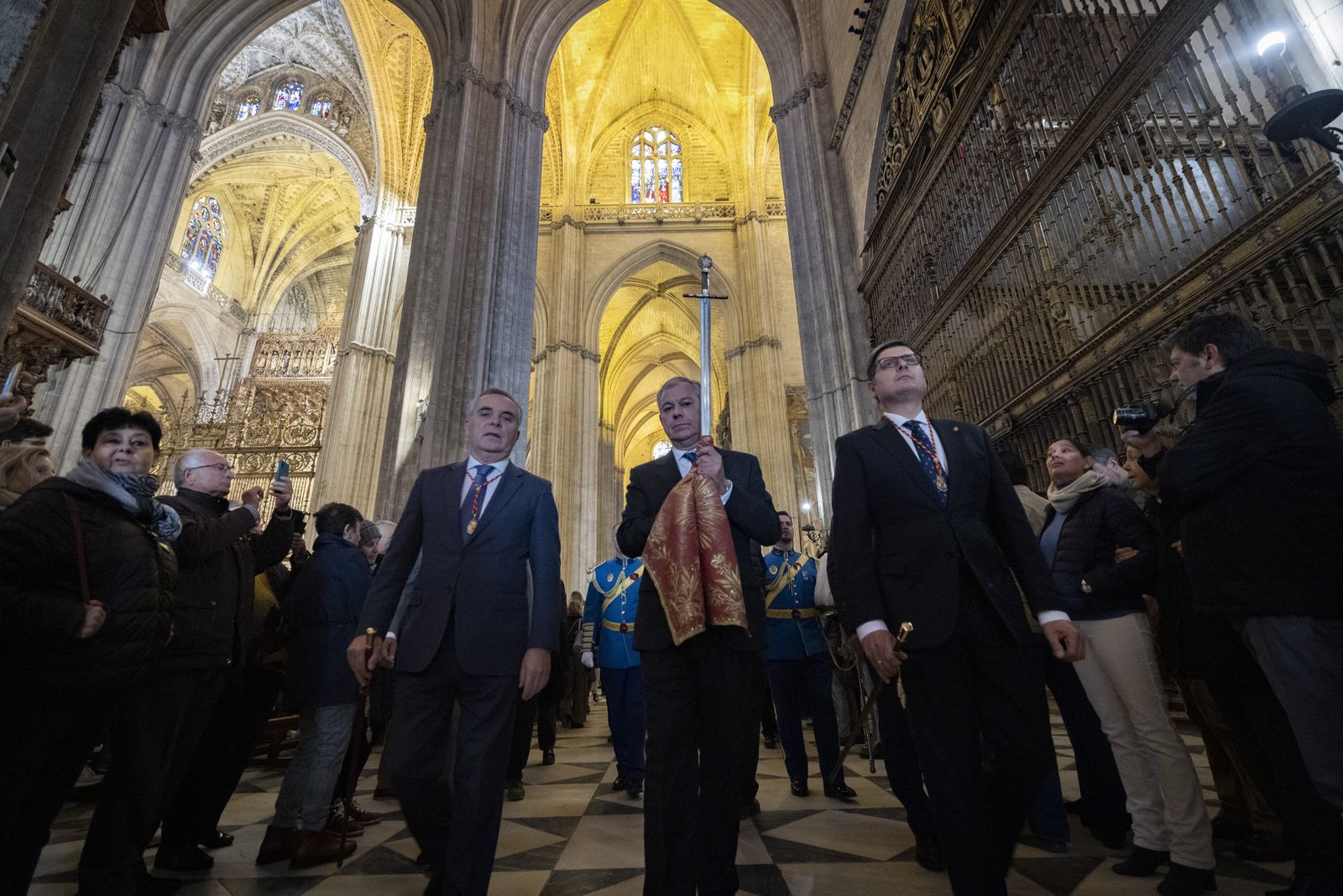Las fotos de la procesión de la Espada
