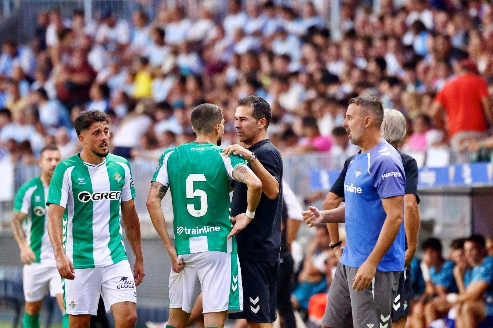Las mejores fotos del Málaga-Betis