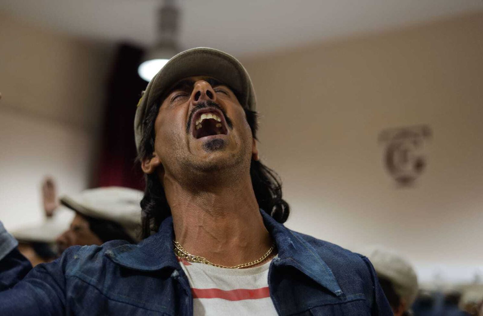 El ambiente en camerinos.