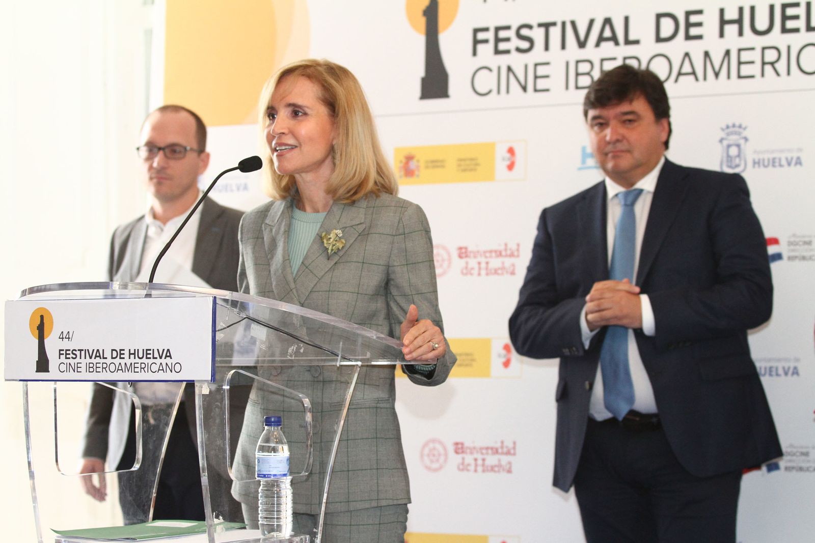 Imágenes de la presentación de la 44 edición del Festival de Huelva Cine Iberoamericano
