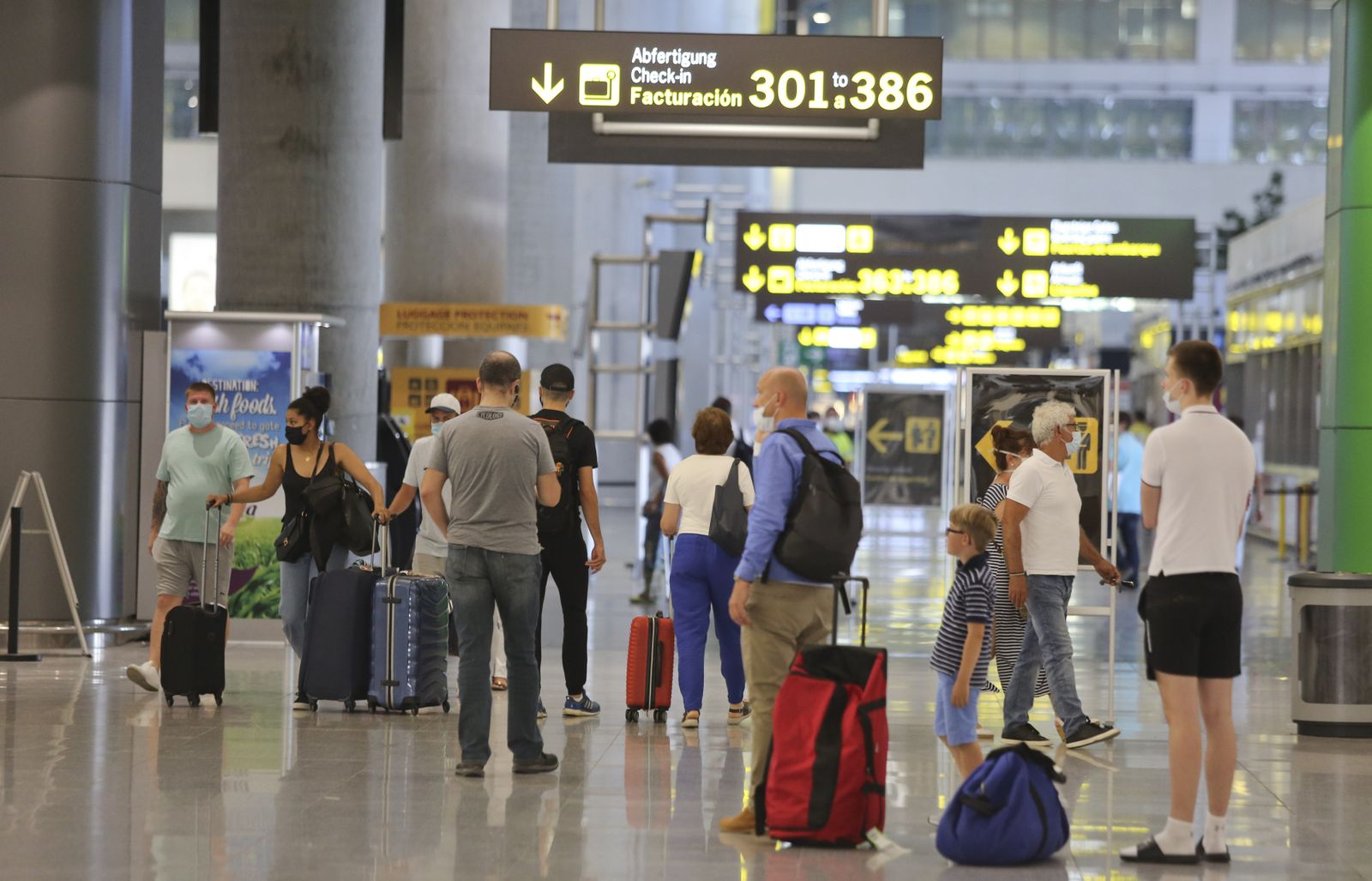 El 'estreno' de la T3 del aeropuerto de Málaga