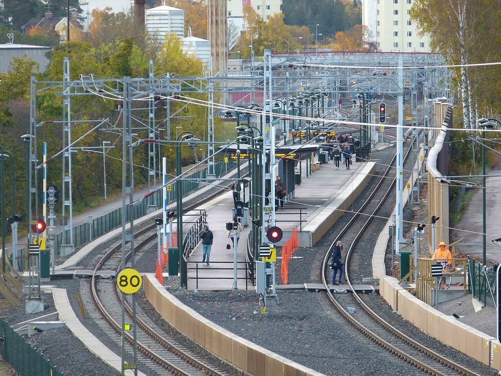 Intercambiador ferroviario.