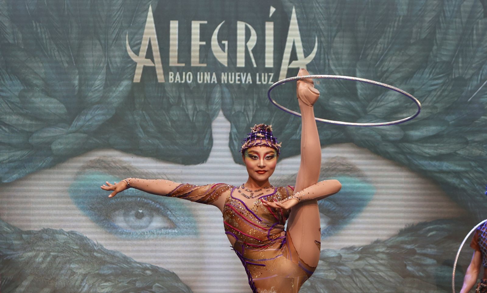 Presentación del espectáculo Alegría, del Circo del Sol