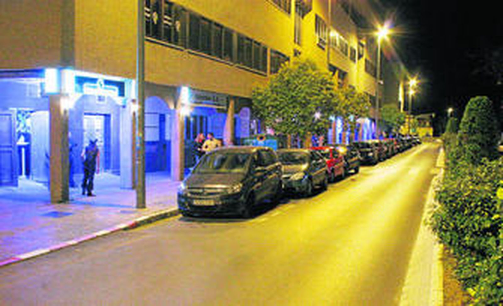 Algunos de los pubs "problemáticos" de la avenida de Méjico.