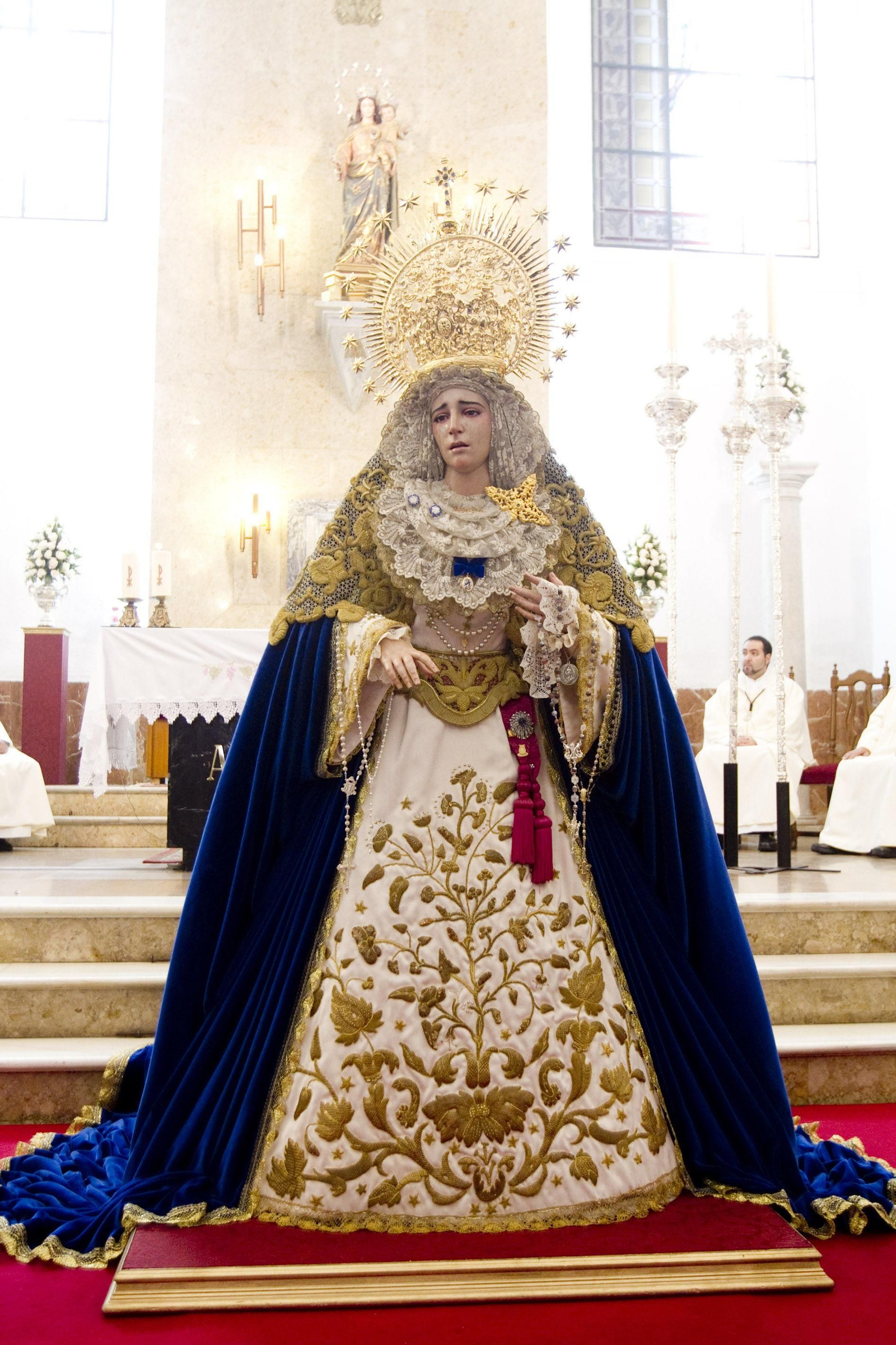 La Virgen de la Concepción, de la cofradía del Despojado de Cádiz.