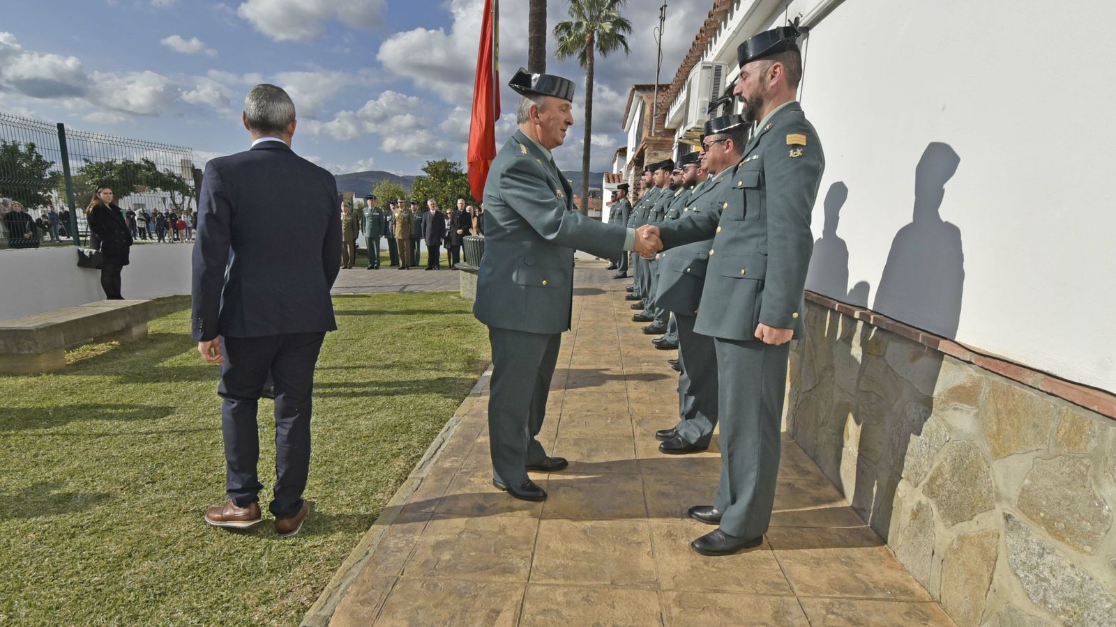 Las fotos del homenaje de Castellar a la Guardia Civil.