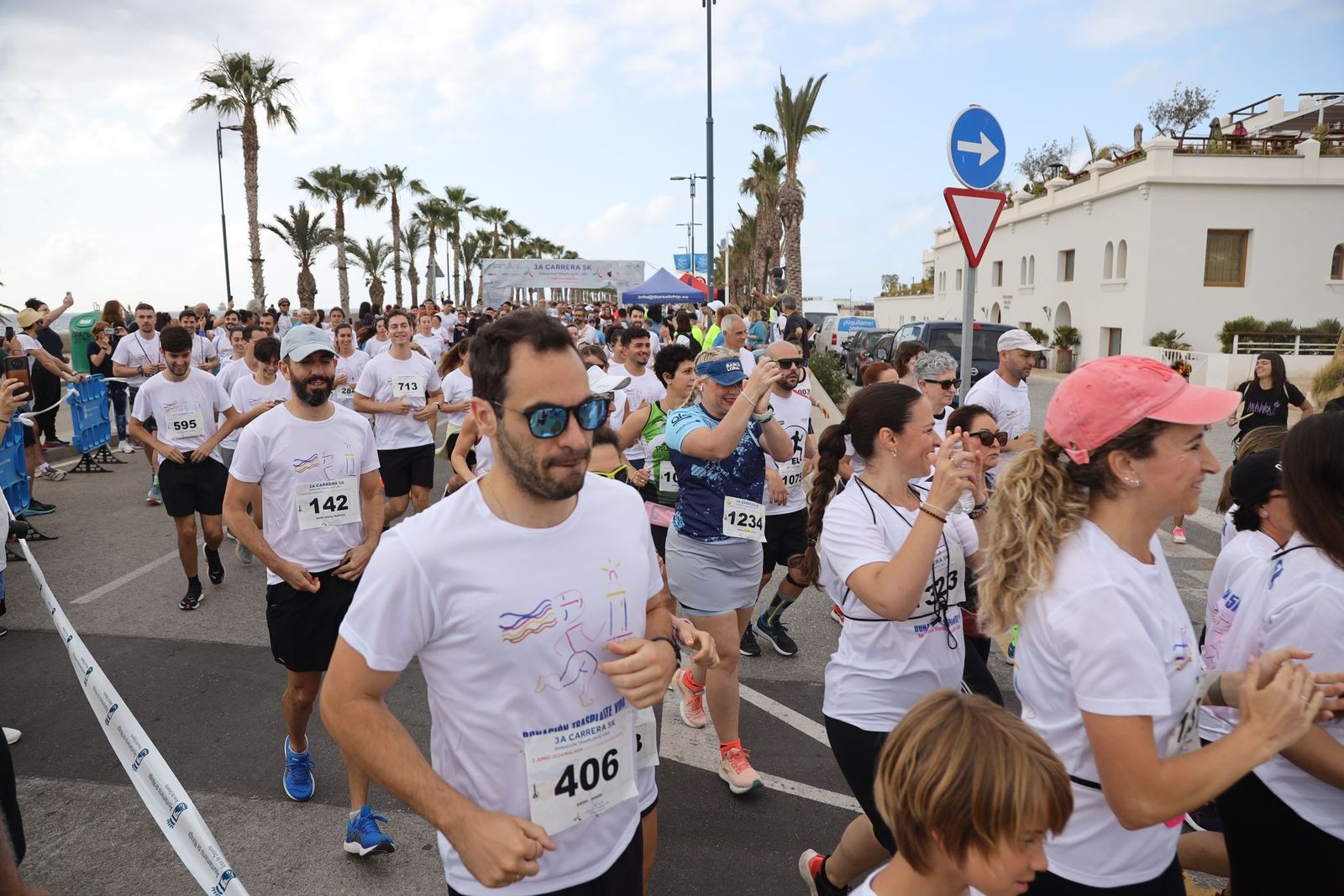 Las fotos de la 3ª carrera solidaria Memorial Vicente Granados en Málaga