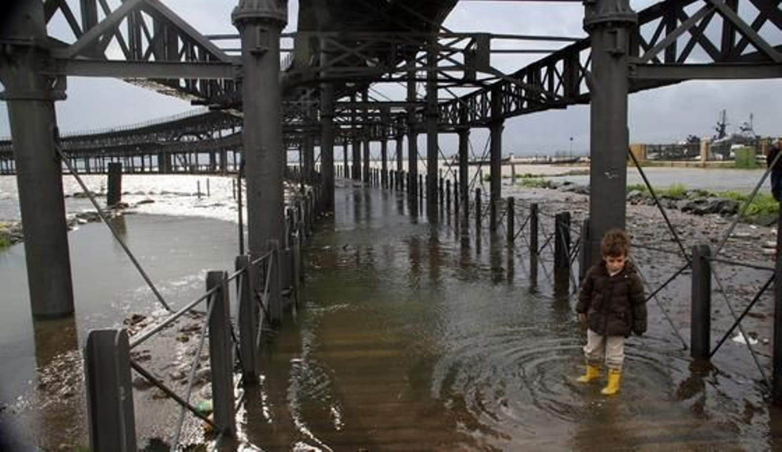 La crecida de los ríos provoca numerosas inundaciones en Huelva. / Reportaje fotográfico de Correa y Espinosa.