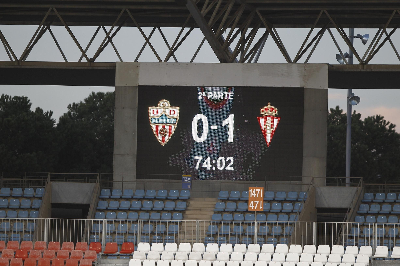 Fotogalería U.D. Almería-Sporting de Gijón