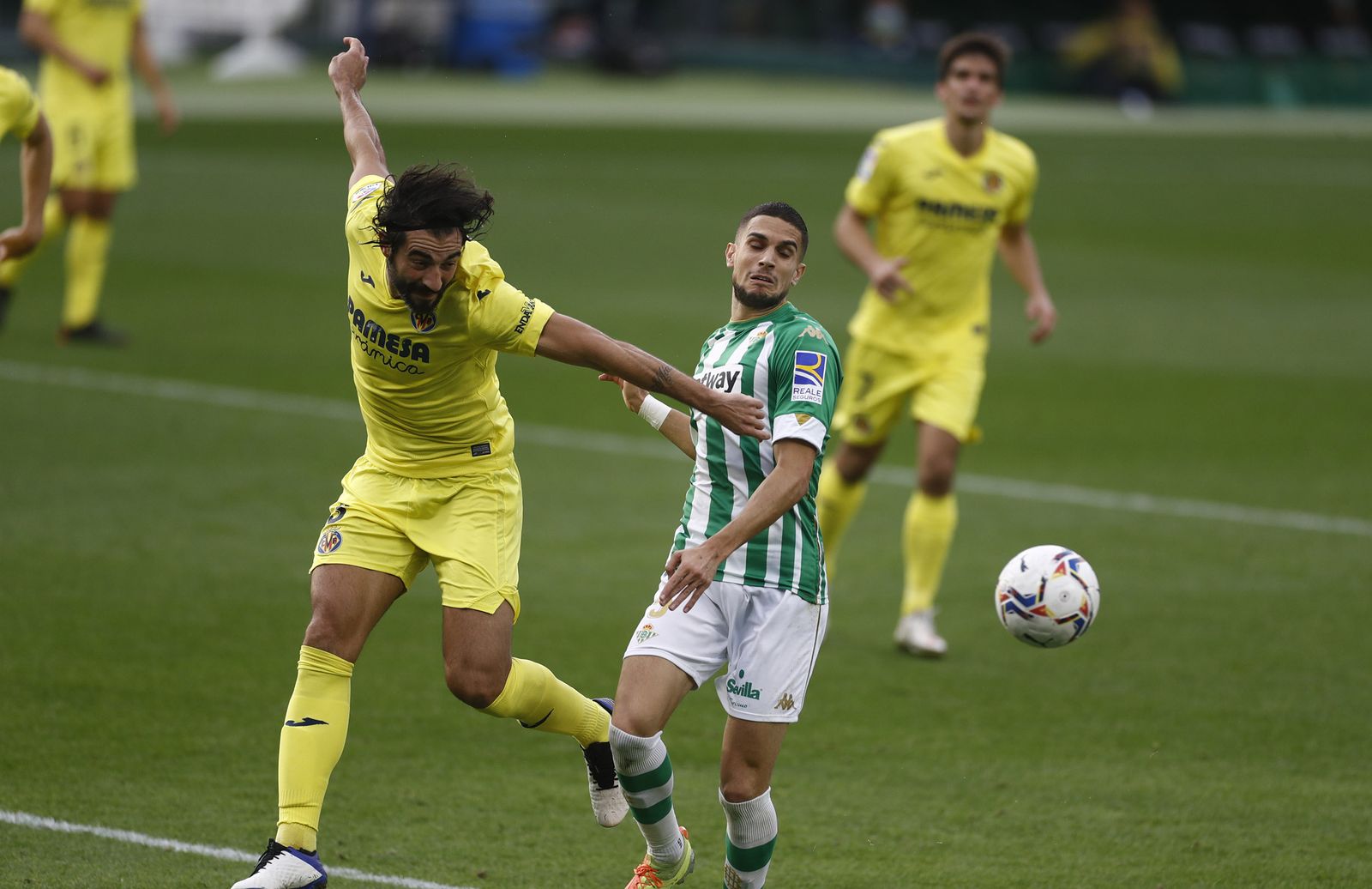 Las imágenes del Betis-Villarreal