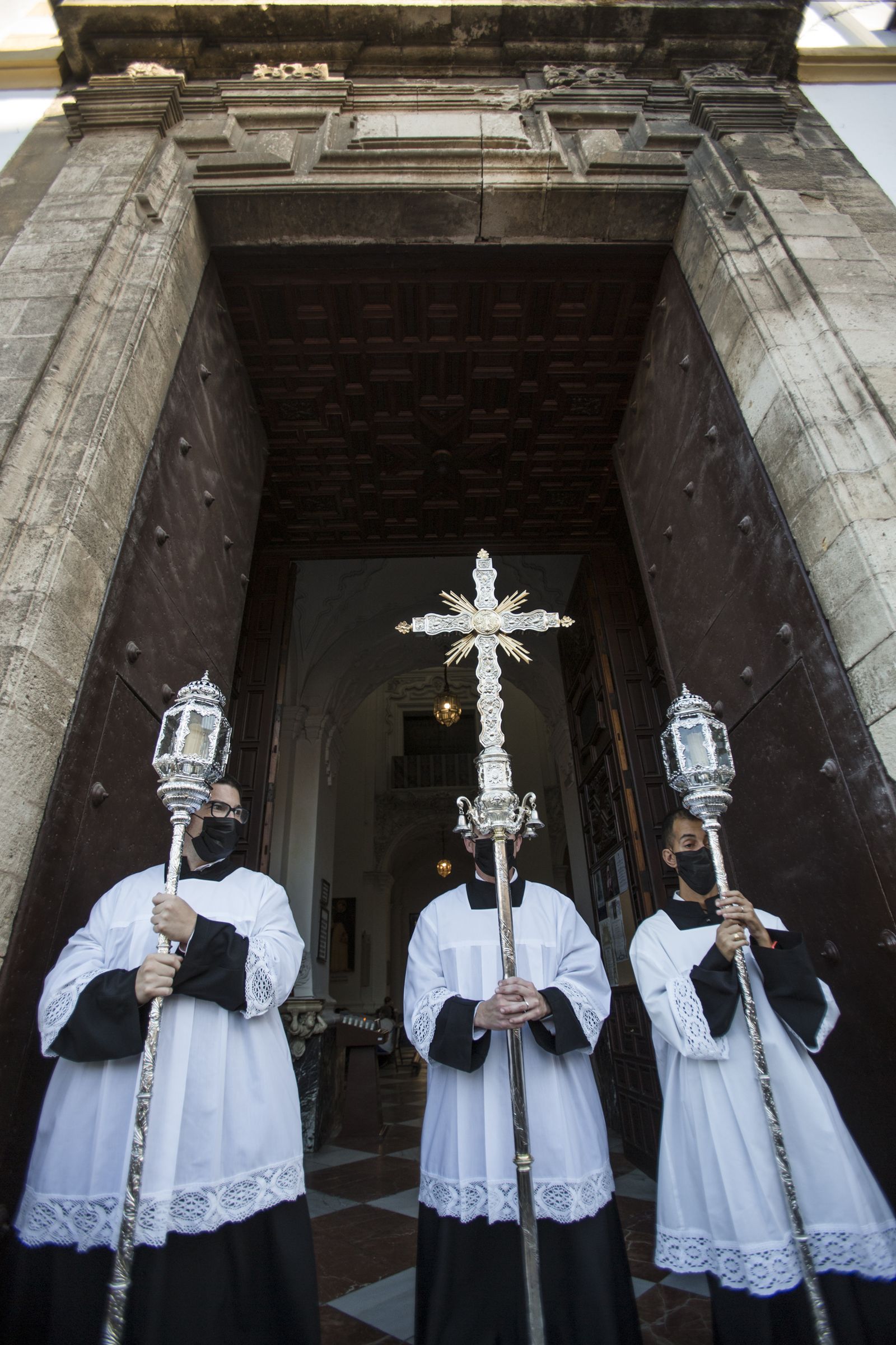 Las imágenes de la procesión de la Virgen del Rosario