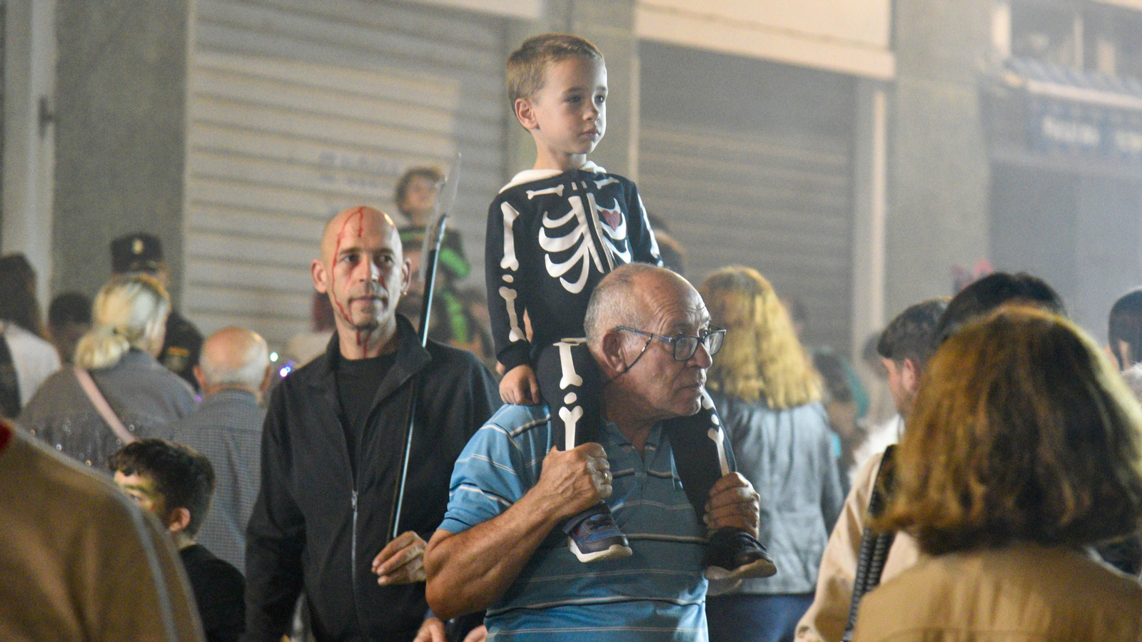 Las fotos de la noche de Tosantos en Algeciras