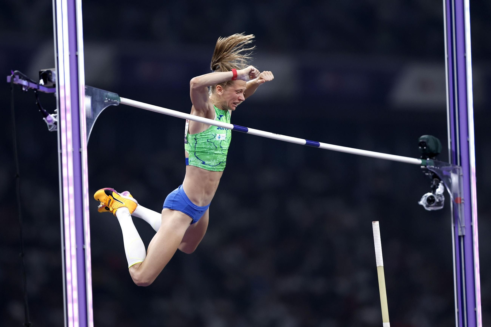Las fotos de la lesión de Jordan Díaz y del resto de la jornada del Mundial de atletismo