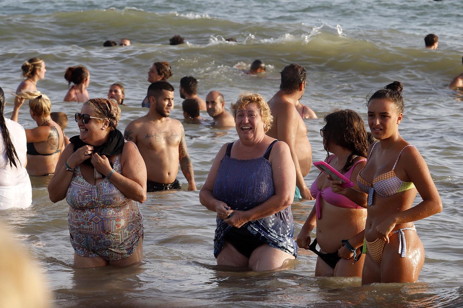Imágenes de la procesión de la Virgen del Carmen en Punta Umbría